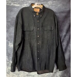 Clearwater Shirt Outfitters Mens SZ XL Black